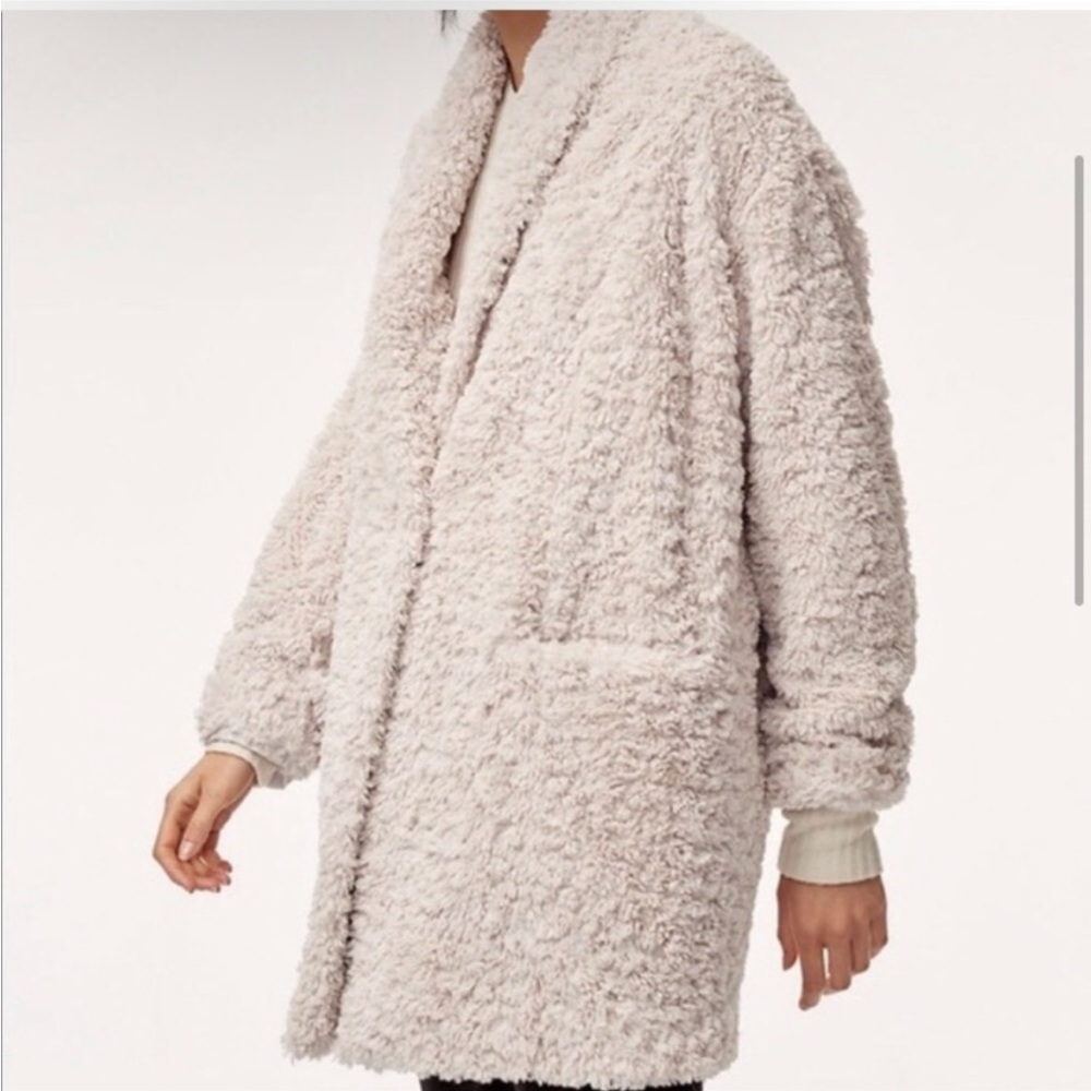 WILFRED FREE GRETE PLUSH COAT